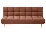 Dvivietė i&scaron;skleidžiama sofa RISOR, auksinio rudo atspalvio
