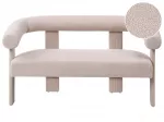 2 vietų sofa ILBRO Boucle &scaron;viesiai smėlio spalvos