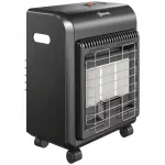 Dujinis lauko &scaron;ildytuvas 1,5&ndash;4,2 kW, 3 galios lygiai, su ratukais, 50 cm žarna ir slėgio reduktoriumi