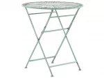 Bistro staliukas TRENTO 70 cm 70 cm Metalas &scaron;viesiai žalias