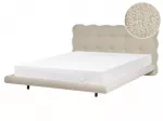 Boucl&eacute; lova SOULISSE, 160 x 200 cm, smėlio spalvos