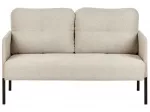 Dvivietė sofa LAHTI &scaron;viesiai smėlio spalvos