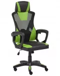 Biuro kėdė IGNIS dirbtinė oda žalia