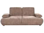 Trivietė sofa NACKA, &scaron;enilinė, ruda