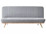 Dvivietė i&scaron;skleidžiama sofa KALFAFEL, pilka
