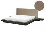 Lova Boucle ZEN 160 x 200 cm tamsaus uosio spalvos