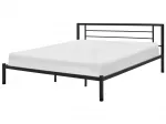 Metalinė lova CUSSET, 180 x 200 cm, juoda