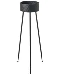 Gėlių stovas LEIKA, 33 cm, metalinis, juodas