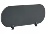 Stalo pertvara SPARKY 120 x 40 cm tamsiai pilka