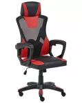 Biuro kėdė IGNIS Ekologi&scaron;ka oda, raudona