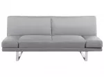 I&scaron;tiessama dvivietė sofa YORK &scaron;viesiai pilka
