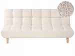 Dvivietė miegamoji sofa RISOR, &bdquo;Boucl&eacute;&ldquo;, balk&scaron;va