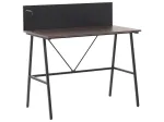 Ra&scaron;omasis stalas &bdquo;HASTINGS&ldquo;, 100 &times; 52 cm, rudas / juodas