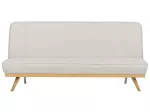 Dvivietė i&scaron;skleidžiama sofa KALFAFEL, smėlio spalvos