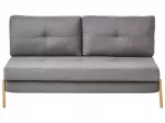 Dvivietė i&scaron;skleidžiama sofa EDLAND, tamsiai pilka