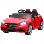 AIYAPLAY vaiki&scaron;kas elektrinis automobilis, 12V vaiki&scaron;kas automobilis su 2.4G nuotolinio valdymo pultu, muzikiniu USB, LED žibintais, elektrinis automobilis su garso signalu, saugos diržu, 3-5 km/h, skirtas 3-6 metų vaikams, raudonos spalvos