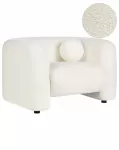 Fotelė LEIREN Boucle balta