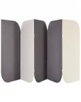 Pertvara SHADY 400 x 160 cm pilka