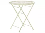 Bistro staliukas BIVIO 70 cm 70 cm metalinis &scaron;viesiai žalias