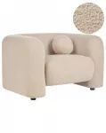 Fotelė LEIREN Boucle smėlio spalvos