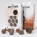 The Witcher Dice Set Triss - Merigold the Fearless (7 & unique coin) (Kauliukai)