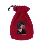Anne Stokes Dice Pouch: Geisha Skull (Kauliukų Mai&scaron;elis)