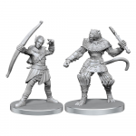 Pathfinder Battles Deep Cuts: Elf Hunter & Catfolk Bandit (Figūrėlės)