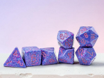 Speckled Purple Passion/pink Polyhedral 7-Die Set Kauliukai
