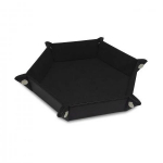 Hexagon Dice Tray Black