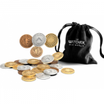 Stalo žaidimo papildymas The Witcher: Old World Metal Coins