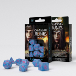 Runic Glacier & pink Dice Set (7) (Kauliukai)