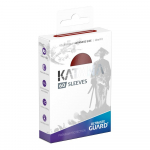 Ultimate Guard Katana Sleeves Japanese Size (60 Įmaučių) - Red