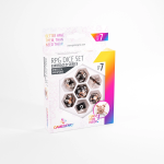 Gamegenic &ndash; Embraced Series &ndash; Shield & Weapons &ndash; RPG Dice Set (7pcs) (Kauliukai)