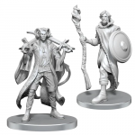Critical Role Unpainted Miniatures: Mollymauk Tealeaf & Caduceus Clay (Figūrėlės)