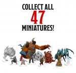 D&D Icons of the Realms: Monster Manual Collection II Booster (Figūrėlės)
