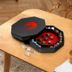 Octagon Dice Tray Red (Kauliukų ridenimo dėklas)