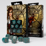 Steampunk Clockwork: Nautical Apparatus Modern Dice Set (Kauliukai)