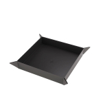 Gamegenic - Magnetic Dice Tray Square Black/Gray (Kauliukų Ridenimo Dėklas)