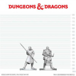D&D Nolzur's Marvelous Miniatures: Town Guards miniatūros