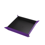 Gamegenic - Magnetic Dice Tray Square Black/Purple (Kauliukų Ridenimo Dėklas)