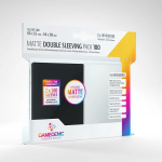 Gamegenic - Matte Double Sleeving Pack Clear/Black (2x100 Įmaučių)