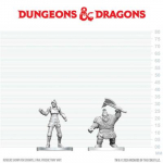 D&D Nolzur's Marvelous Miniatures: Cultist of Bane & Dwarf Zhentilar Soldier miniatūros