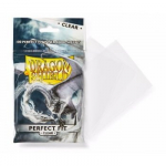Dragon Shield Standard Perfect Fit Sleeves - Clear/Clear (100 įmaučių)