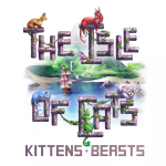 Stalo žaidimo papildymas The Isle of Cats: Kittens + Beasts (2022)