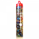 Chessex Assorted Iridized Gaming Glass Stones in Tube (40)