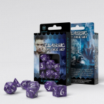 Classic RPG Lavender & White Dice Set (7) (Kauliukai)