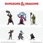 D&D Icons of the Realms: Player's Handbook - Spells & Steel Starter Set miniatūros