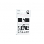 Just Sleeves - Japanese Size Black (60 Įmaučių)