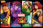 Marvel Dice Throne: X-Men &ndash; Cyclops v. Gambit v. Rogue v. Jean Grey (2025) Stalo Žaidimas