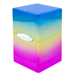 UP - Deck Box - Satin Tower - Hi-Gloss Rainbow kortų dėžutė